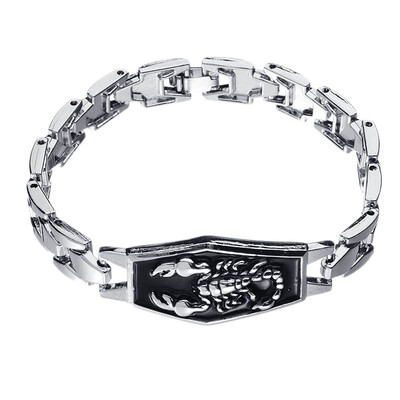 

Scorpion King Punk Personality Bracelet For Men Pulseira Masculin Chain