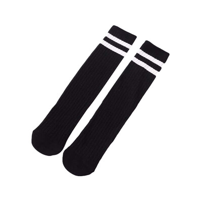 

Child Football Socks Striped Knee Socks Cotton Sock For Kids Girls Boys Baby Children Leg Warmers new