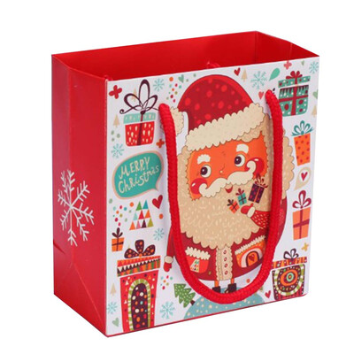 

Beautiful Christmas Gift Bag Santa Claus Tote Bag Gift Bag Candy Bag
