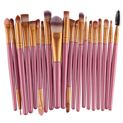 

20pcs Eyeshadow Lip Make Up Brushes Set Professional Powder Eyeliner Brush Tool WD3