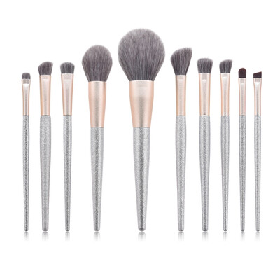 

10 pcs Makeup Brushes Set For Foundation Powder Blush Eyeshadow Concealer Face Lip Eye Make Up Brush Cosmetics Beauty Tools