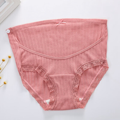 

Pregnant Womens Briefs High Waist Postpartum Maternal Panties Guarding The Belly Comfortable Breathable Soft Safety