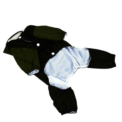 

Winter Autumu Pet Dog Raincoats Waterproof Dog Raincoat Set with hood Back Pocket High Quality For Small Medium Large Dogs