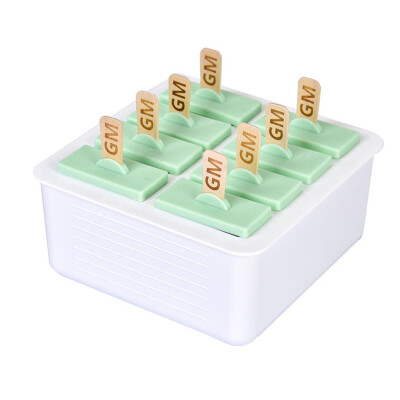 

Toponeto Frozen Ice Cream Lolly Juice Maker Mold 8 Cell Mould Popsicle Yogurt Icebox