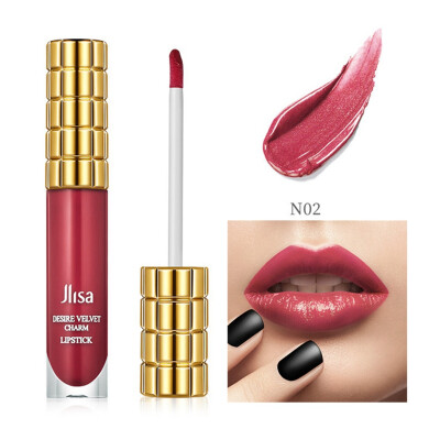 

Velvet Lip Gloss Long-lasting Non-stick Cup Water Resistant Matte Liquid Lipstick Lip Makeup Highly Saturated