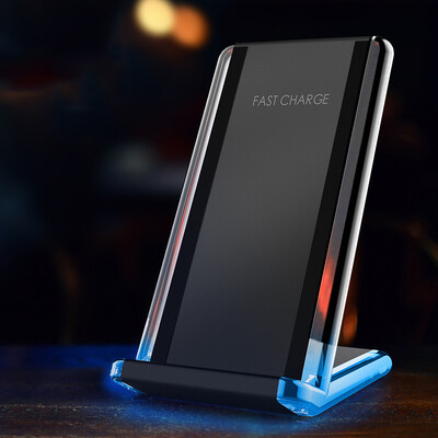 

Qi Wireless Charger Phone Holder for Samsung Galaxy Note9 8 S9 8 7 6 Fashion Charging Stand Charger for iphone  MAX XR 8Plus