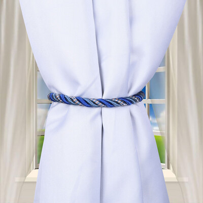 

Toponeto Ropes Tie Backs for Window Curtain Cord Buckle Tiebacks Braided Tie Backs