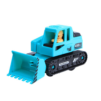 

Tailored Vehicle Children Toy Decor Diecast Pull Back Bulldozer Model Holiday Gift New