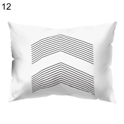 

Heart Antler Arrow Circle Pillow Case Cushion Cover Sofa Bed Car Office Decor