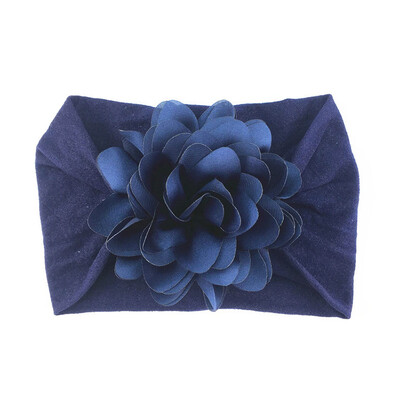 

Soft Cotton Knit Baby Heaband Cute Flower Elastic Haarband Baby Cute Girls Big Floral Design Headband Headwear Apparel Photograp