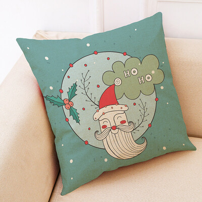

Tailored Christmas Home Decor Cushion Cover Graffi Style Throw Pillowcase Pillow Covers