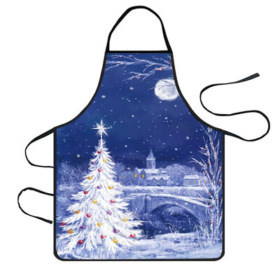 

Toponeto Christmas Decoration Waterproof Apron Kitchen Aprons Dinner Party Apron