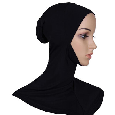 

Islamic Women Under Scarf Hat Cap Bone Bonnet Hijab Band Neck Cover Head Wear