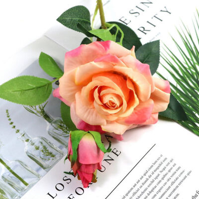 

Artificial Chinese Rose Flowers Chinese Rose Branch for Home Shop Decor Fake Flower Bouquet Simulation Chinese Rose Decor