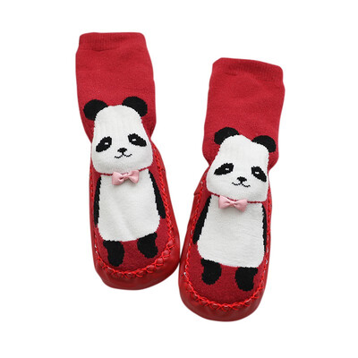 

Small Infant Socks Cotton Socks Kids Baby Cartoon Pattern Anti-slip Socks  M L