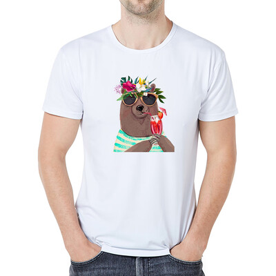 

Toponeto Summer Mens Casual Fashion Round Neck Short-Sleeved Modal Cotton T-shirt Top