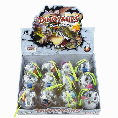 

YIWULADinosaur Eggs Decorate Your Own Dinosaur Figurines 12 Kinds Of Popular Toys