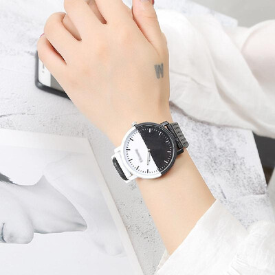 

Korean fashion belt watch female student trend mens belt watch ladies watch mens couple quartz watch Im a boy