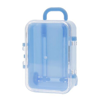 

Gobestart Mini Rolling Travel Suitcase Box Wedding Favors Party Reception Candy Toy