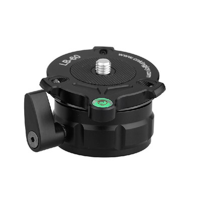 

69mm Speedy Adjustable Leveling Base Panning Level with Offset Bubble Level for All Tripods with 14" 38" Thread