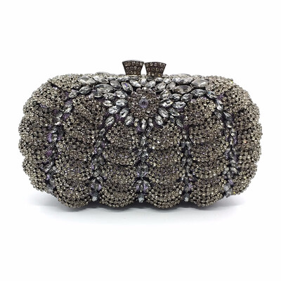 

Elegant diamonds bag evening party rhinestone hollow out clutches women crystal purses bridal wedding party clutches