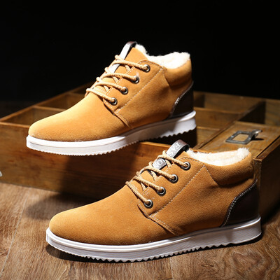 

Unisex Winter Women Snow Boots Ankle Fashion Flat Casual Cotton Shoes Woman Plus Velvet To Keep Warm Waterproof Non-slip 39-44