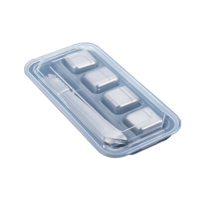 

Whiskey Rocks Stainless Steel Reusable Ice Cubes Metal Whiskey Stones Chilling Stones