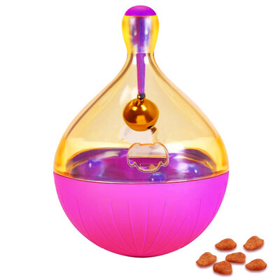 

Tumbler Food Dog Feeders Large Dag Tumbler Feeding Plastic Toy Puppy Pet Dogs Cats Training Exercise Fun Bowl Tasty Toy