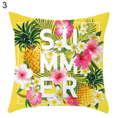 

45x45cm Flower Flamingo Throw Pillow Case Cushion Cover Sofa Bed Car Home Decor