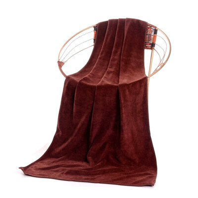 

Shuoji SUOTJIF Brown Cleaning Car Thicken Towel Car Wash Towel Car Dual-use Thicken Large Water Absorbing Car Towel 160cm60cm Cleaning Car Towel Car Wash Cleaning