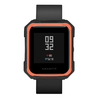 

Watch Protective Case Soft TPU Protective Shell Wristband Compatible with Amazfit Bip Bit Youth Smart Watch