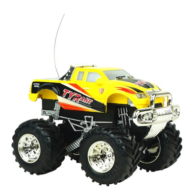 

New Big Wheel RC Car 24G 4CH 4WD Rock Crawlers Driving Car Double Motors Drive Bigfoot Toys For kids Boy