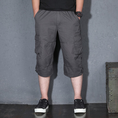 

Gobestart Mens Summer New Style Fashion Outdoor Sports Multi-Pocket Overalls Pants