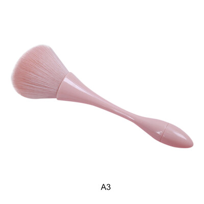 

Fashion Plastic Handle Makeup Brush Foundation Brush Loose Powder Brush Blush Brush Beauty Cosmetic Tool