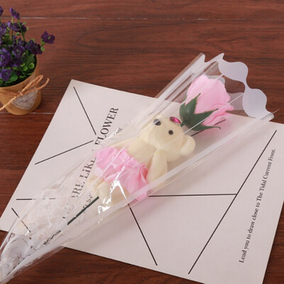 

New Plush Toys Soft Stuffed Animal Dolls Kawaii Stitch Fake Flower for Kids Birthday Valentines Day Gifts