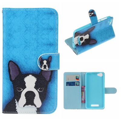 MOONCASE Wiko Lenny3 Max Painted Pattern Holster - Dog