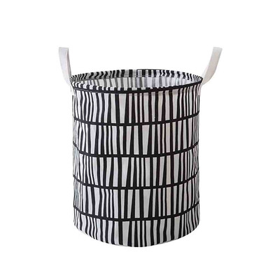 

Toponeto Laundry Hamper Clothes Basket Cotton Waterproof Washing Bag Foldable Storage