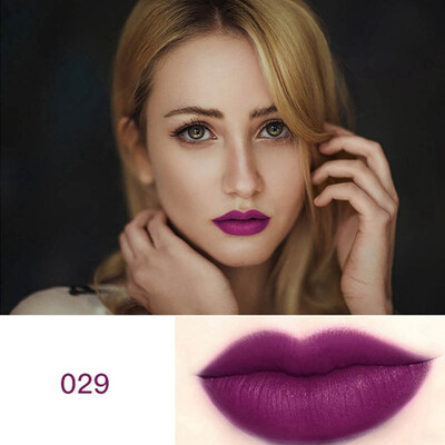

Fashion Gold Tube Lipstick Water Resistance Non-stick Cup Colorfast Matte Velvet Lipstick Maquiagem Lip Makeup