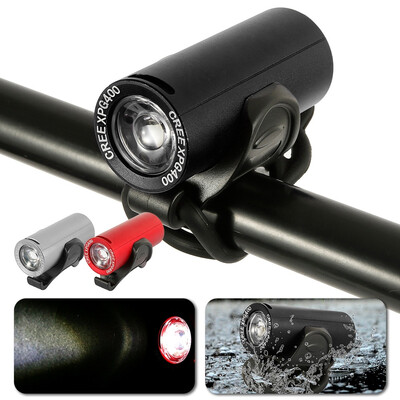 

Bike Light USB Rechargeable Front LED Waterproof Cycling Flashlight For Bicycle Lights Headlight Rear Taillight s