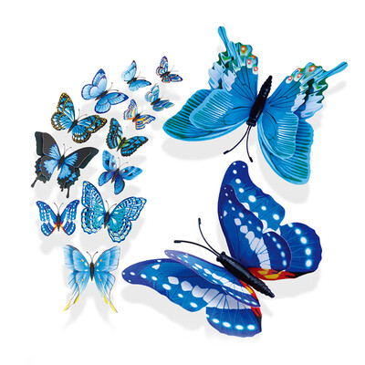 

Toponeto 3D DIY Pin type Home Decor Butterfly Curtain Dress Decorate Accessory