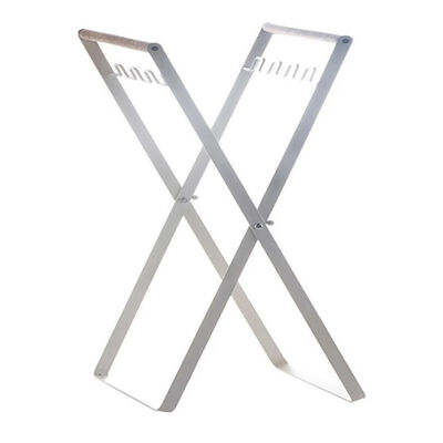 

New Folding Garbage Storage Stand Living Room Balcony Garbage Bag Bracket Wrought Iron Storage Rack