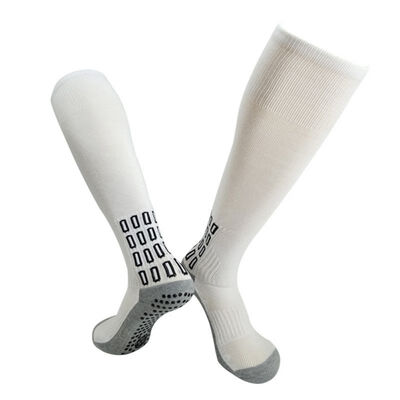 

New Hot Adult Kids Knee High Football Sock Outdoor Running Cotton And Rubber Anti-Slip Breathable Socks Cycling Socks