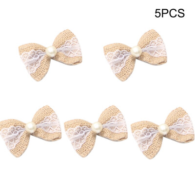 

Vintage Natural Linen Lace Bow-knot Marriage Ribbon Wedding Decorations DIY Handmade Clothing Accessories Household Supplies