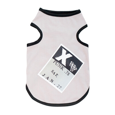 

Pet Spring Summer Cotton Vest Dog T-shirt Pet Outfit Dog T-shirt Letter Print July 4 Dogs Vest Dog T-shirt Pullover PUNK Shirt