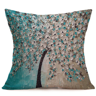 

〖Follure〗Print Sofa Bed Home Decoration Festival Pillow Case Cushion Cover