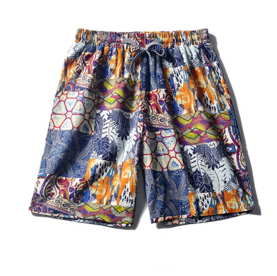 

Tailored Mens Linen Shorts Sports Work Casual Printed Beach Shorts Pants Trousers