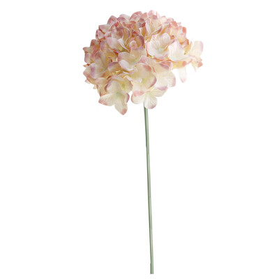 

Gobestart Large-Headed Leafless Hydrangea Fake Flower Wedding Home Decor Bouquet