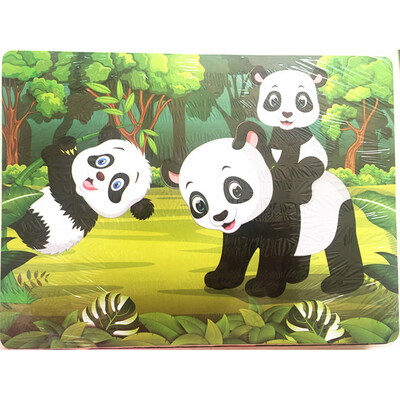 

Tailored Wooden Animal Puzzle Jigsaw Blocks Kid Learing Educational Toy