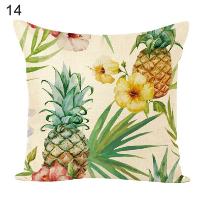 

Flower Green Plants Square Throw Pillow Case Cushion Cover Sofa Bed Car Decor