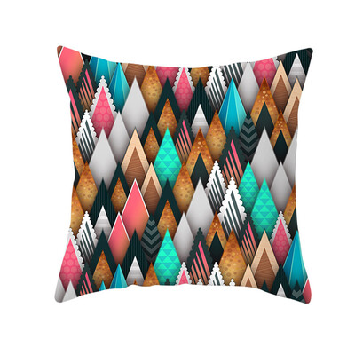 

〖Follure〗Geometric Print Polyester Square Pillow case Sofa Throw Cushion Cover Home Decor